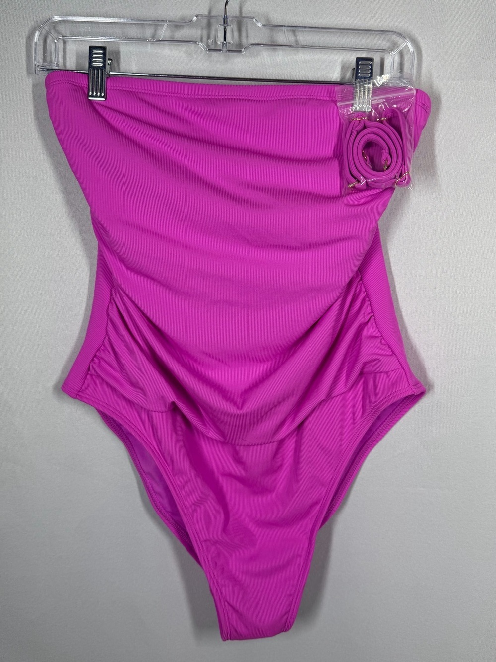 NWT Shade & Shore | One Piece Swimsuit Purple Pink Women's Size Large